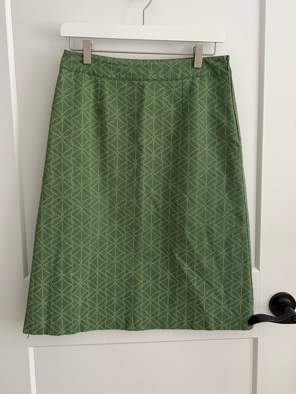 Boden Olive Green A-Line Vintage Skirt